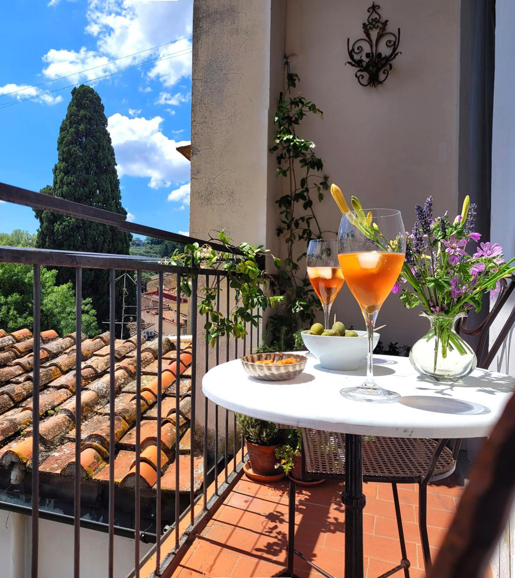 Ferienwohnung Vista Su Giardini Storici In Oltrarno Florenz Exterior foto
